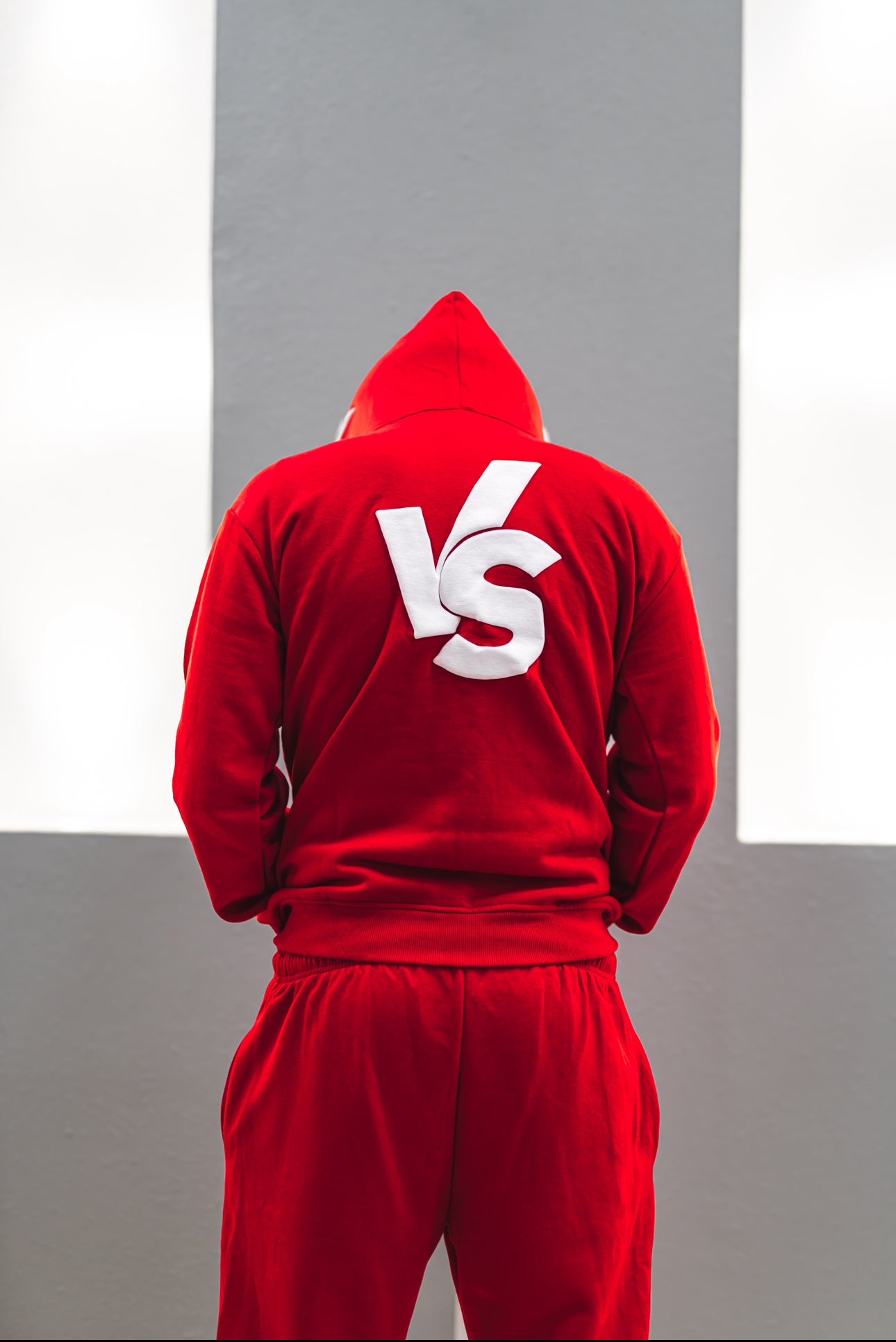 BOUNCE BACK TRACKSUIT RED/WHITE