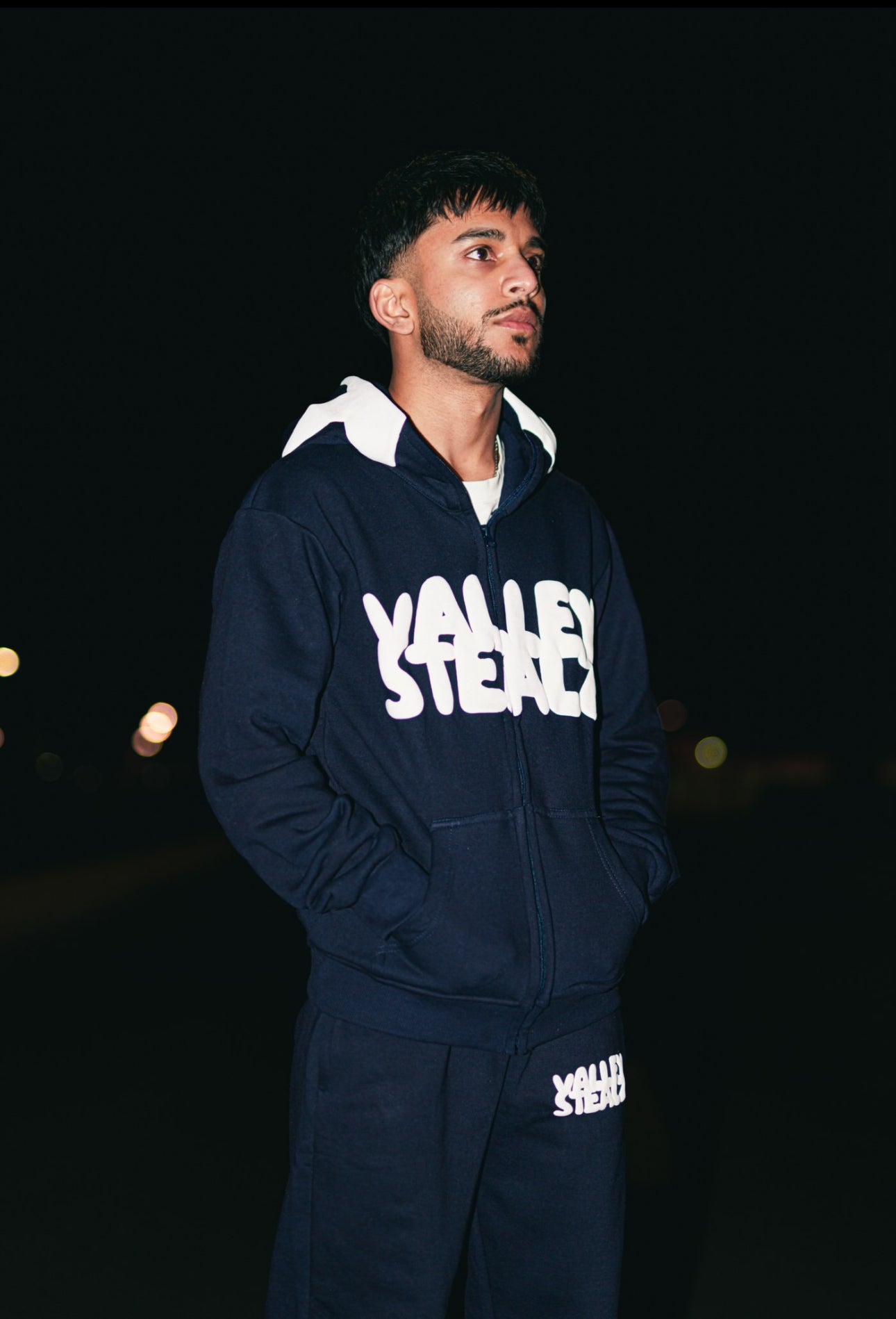 THE BOUNCE BACK HOODIE NAVY BLUE