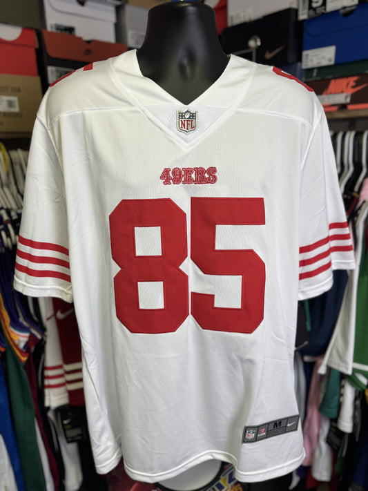 George Kittle White 49ers Jersey