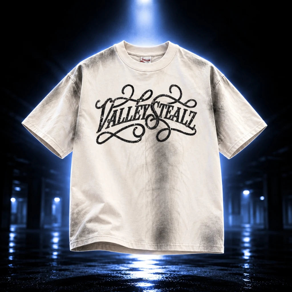 VALLEYSTEALZ Filigree Chances Statement Tee
